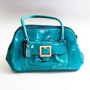 NWT Vintage Peck & Peck (Rossi Leather Group) blue bag.